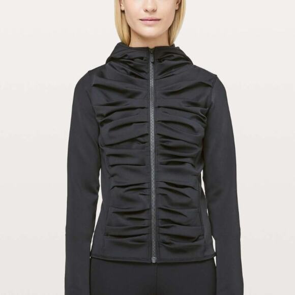 Lululemon Bold Move Jacket Black Size 6 - Picture 1 of 6